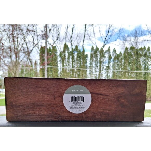 Live Simply Wooden Tabletop Sign With Rustic Design - Picture 5 of 6